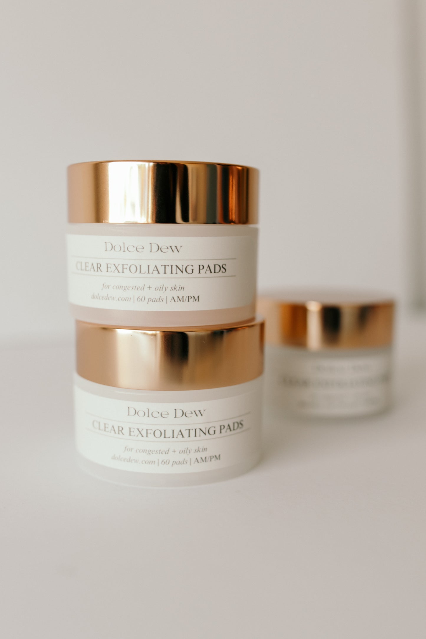 CLEAR EXFOLIATING PADS